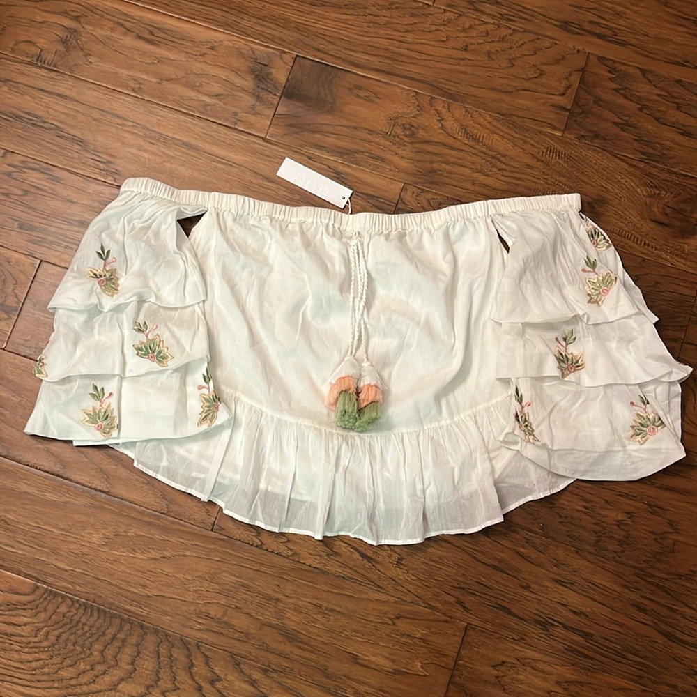 Delacy off the shoulder boho top